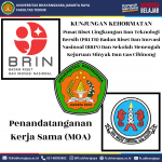 Kunjungan Kehormatan dan Penandatanganan Kerja Sama (MOA) Antara Fakultas Teknik Ubhara Jaya dengan PRLTB BRIN dan SMK Migas Cibinong