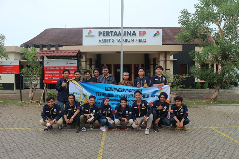 Kunjungan Industri Universitas Bhayangkara Jakarta Raya ke PT. Pertamina EP 3 Tambun Field