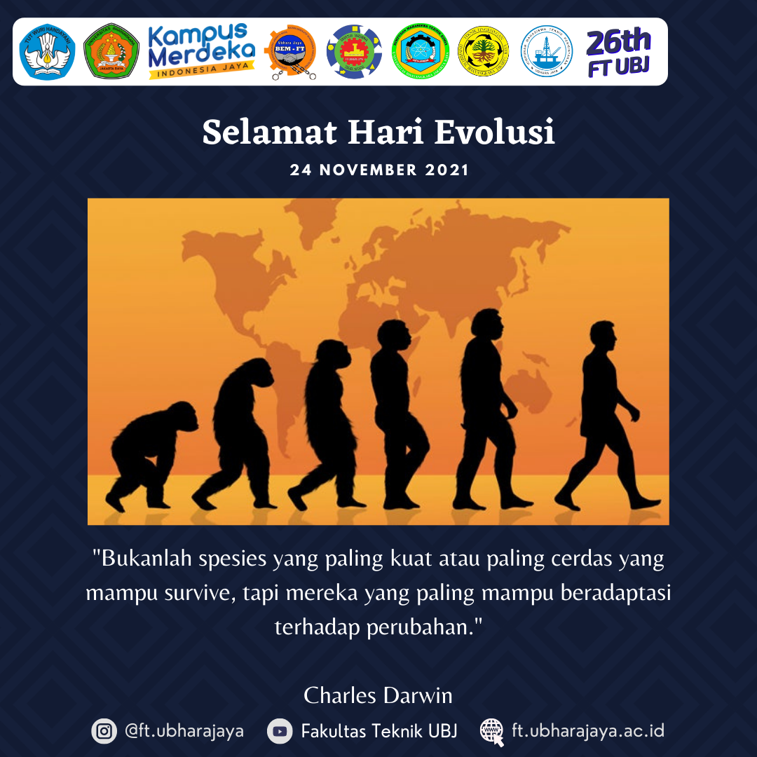 Selamat Hari Evolusi 24 November 2021